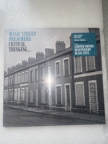 Manic Street Preachers Critical Thinking Alt Cover Black Vinyl LP New Sealed