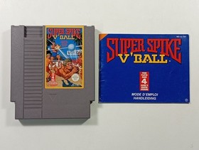 SUPER SPIKE V-BALL NINTENDO NES PAL-FAH (WITHOUT HOLD - GOOD CONDITION)
