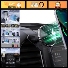 Wireless Charging Magnetic Phone Mount for 2015-2020 Ford F-150 - Vent Holder