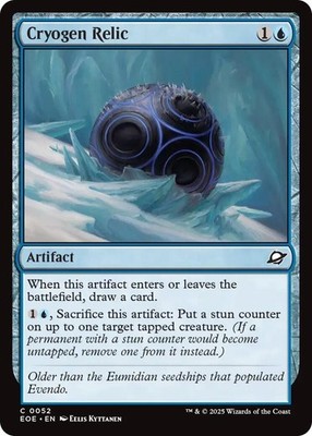 Cryogen Relic EOE 52 MTG Edge of Eternities Common Normal EN NM