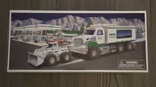 2008 HESS Truck with Front Loader Batteries NIB