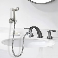 Elegant Bidet Sprayer - Handheld Stainless Steel Faucet for Enhanced Hygiene