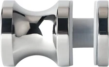 Alise Shower Glass Door Handle,Sliding Small Size, Polished Chrome 