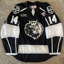 David Van der Gulik 2015 Calder Cup Finals Manchester Monarchs Game Worn Jersey