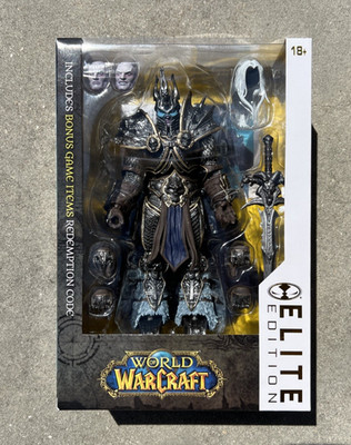 McFarlane The Lich King Elite Edition World of Warcraft Figure New In Hand