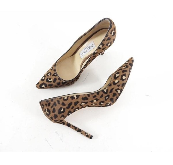 Damen Jimmy Choo Heels Braun Fell 39