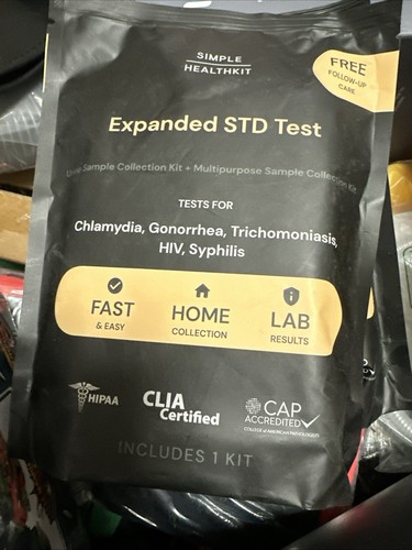 Erweitertes STD-Test-Kit - einfaches Gesundheitsset