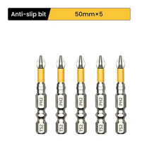 Non-Slip PH2 Magnetic Batch Head Cross Screwdriver Hardness Drill Bit Screw Driv