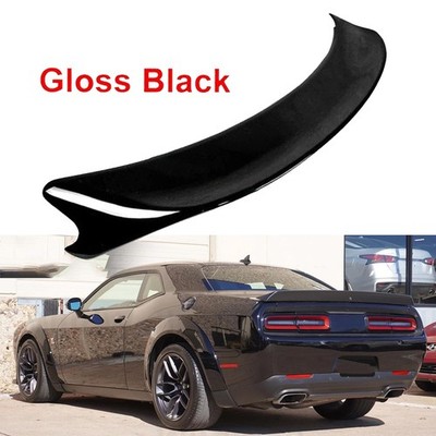 Gloss Black Trunk Spoiler Wing For 2015-2023 Dodge Charger Highkick Redeye Style