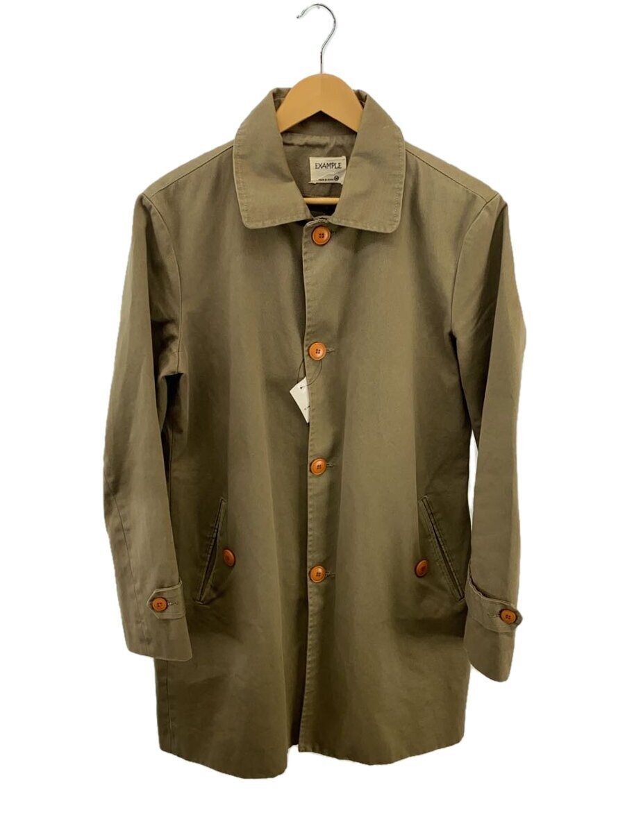 EXAMPLE Cotton Coat M Khaki Solid Used - image 1