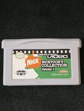 Game Boy Advance Video Nicktoon's Collection Vol. 1, Cartridge Only, Tested 