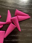 Lot  de 10 encens en cônes roses senteur fleur de cerisier