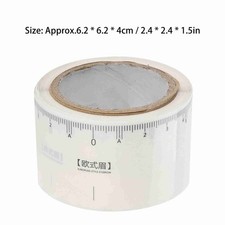 50Pcs Disposable Eyebrow Tattoo Ruler Sticker Microblading Measure Tool Eur BPZS