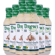 Drews Organics Roasted Garlic And Peppercorn Quick Marinade Dressing 12 6 Pack