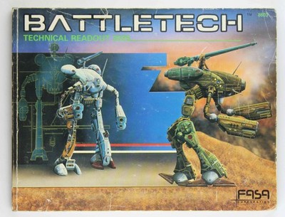 Battletech Technical Readout 3025 Fair+ Various  FASA
