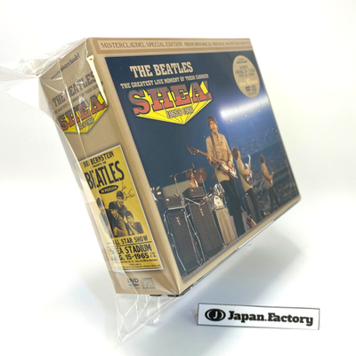 THE BEATLES / SHEA STADIUM 1965 & 1966 3CD+3DVD with TOUR PROGRAM