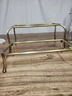 Set Of 2 Vintage Brass Casserole Stand / Chafing Dish Rack Holder for Pyrex...