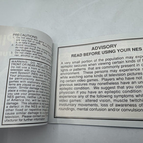 Spider-Man Return of the Sinister Six NES Nintendo Insert Poster & Manual Only