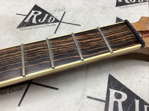 Warmoth Tiltback Electric Guitar Neck Exotic Bound Gibson Conversion Fatback - Picture 5 of 14