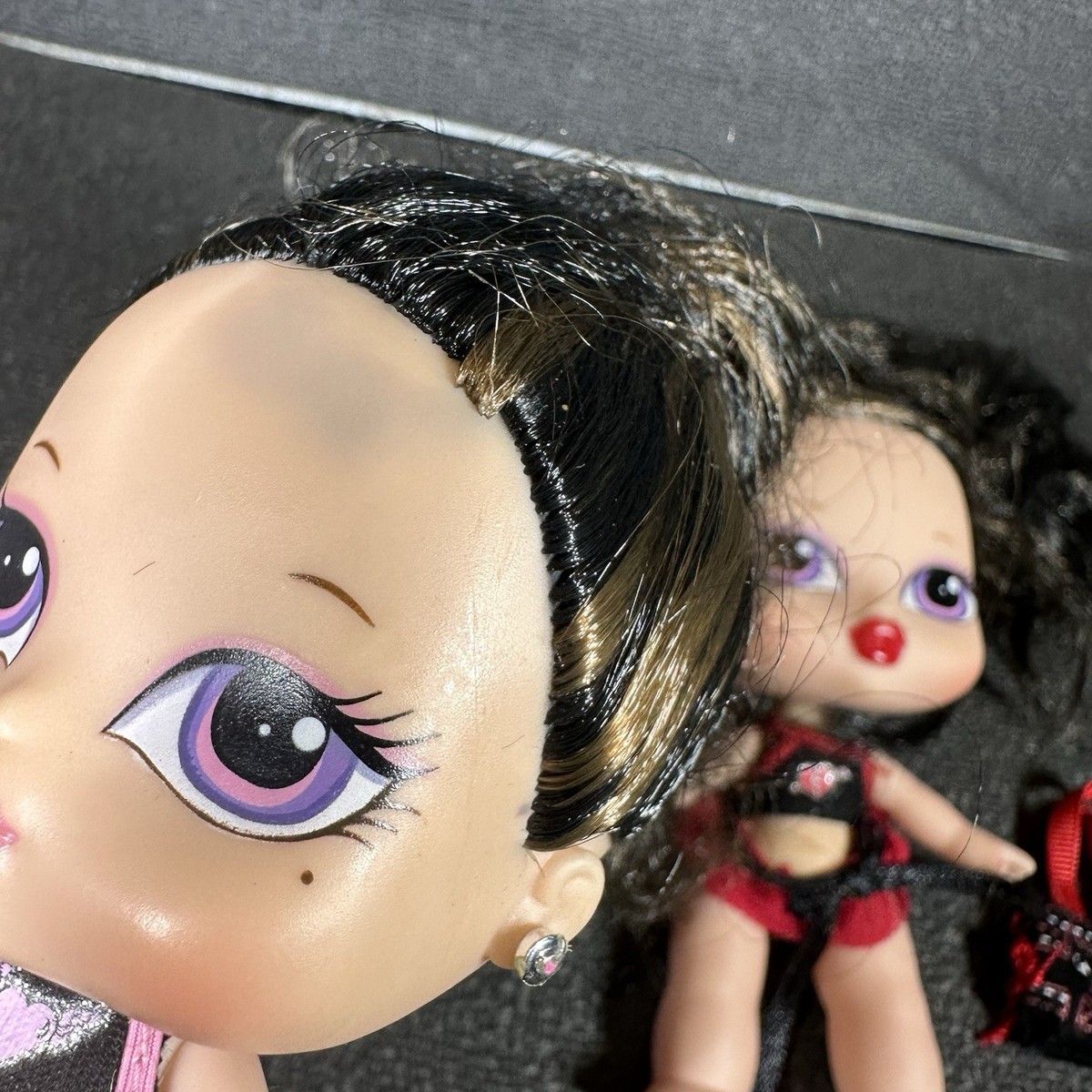 RARE Original Bratz Babyz The Movie Twiins Hair Flair NORA and