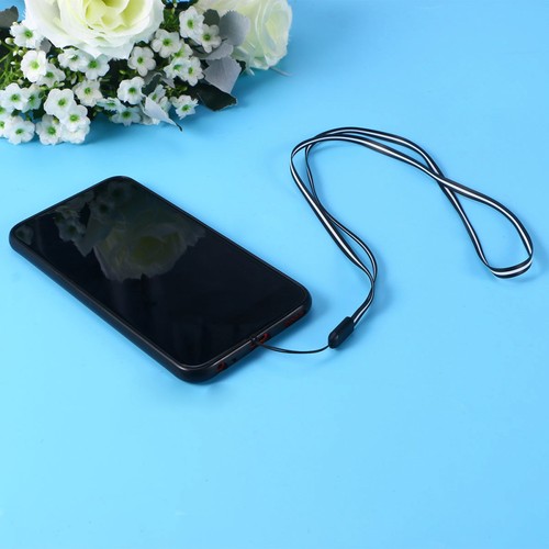 5pcs Neck Straps Cellphone Deorative Hanging Ropes for Work Chest School (Black) - 第 1/11 張圖片