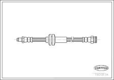 Flexible de frein Lancia THEMA