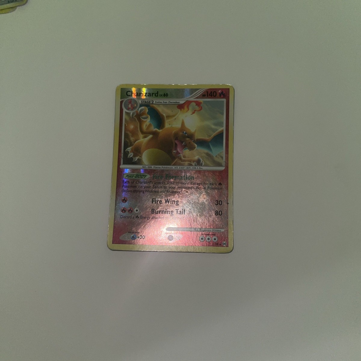 Charizard 2009 Pokmon Card Charizard 2009 Pokmon Card