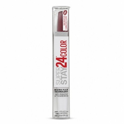 Maybelline Super Stay 24 2-Step Liquid Lipstick Optic Ruby Long Lasting 310 1PK