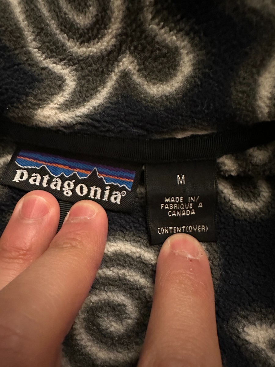 Vintage 90s Patagonia Synchilla Snap-T, Mens M, Zen Turtle Vintage 90s Patagonia Synchilla Snap-T, Mens M, Zen Turtle