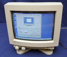Wang 1413 14" CRT VGA Computer Monitor Vintage 1992