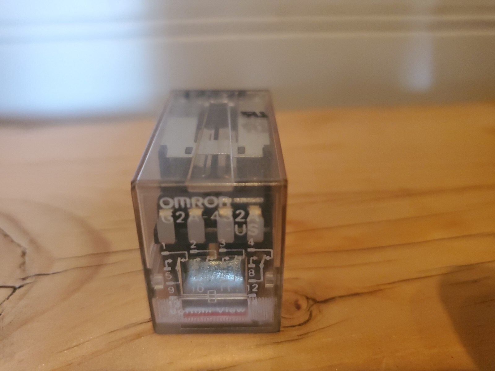 Lot of (2) Omron Power Relay Plug In 24VDC Coil G2A-432A 4 Pole 3A ...