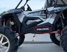 Polaris  rzr vinyl decals (2) - rocker panel stickers 'polaris'