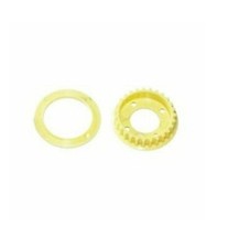 KIT PULEGGIA Z27 27T DENTI NYLON RICAMBIO CAPRICORN RC 14028K MODEL R/C 1/10 