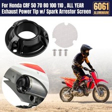For HONDA CRF125 CRF 125F MUFFLER EXHAUST POWER TIP w/ SPARK ARRESTOR SCREEN DP