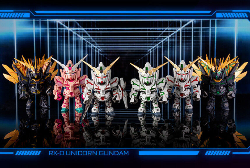 Bandai Namco QMSV Mini RX-0 Unicorn Gundam Series Confirmed Figure