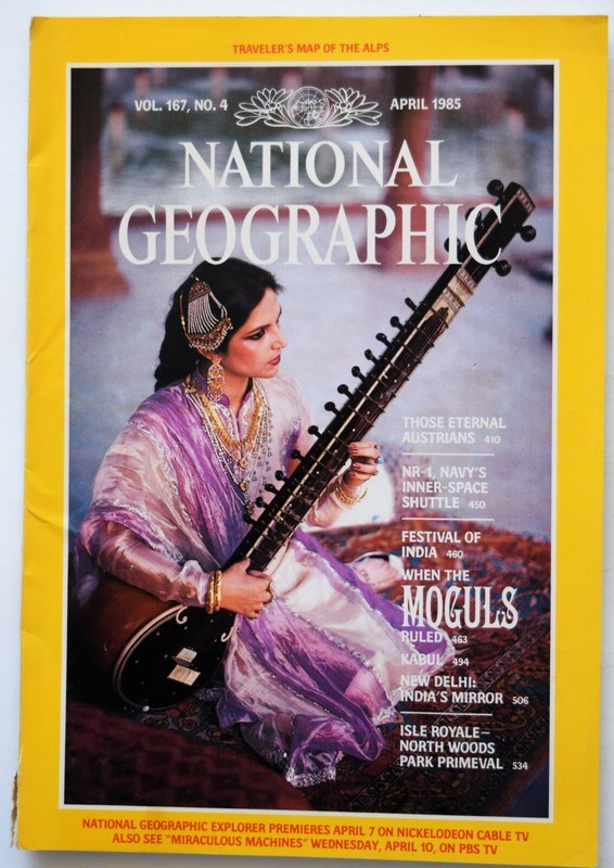 NATIONAL GEOGRAPHIC MAGAZINE - APRIL 1985 - Moguls