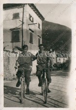Soldati Regio Esercito in bicicletta Fotografia militare