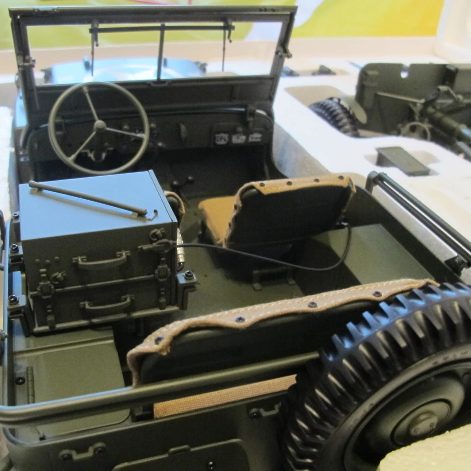   jeep willys modello scala 1/8 ixo..no hachette - Immagine 3 di 4