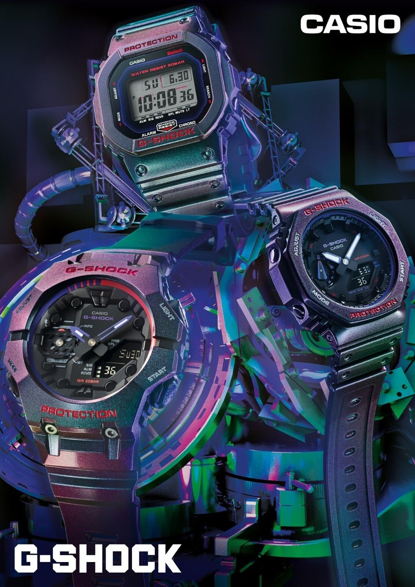 CASIO　G-SHOCK  DW-B5600AH-6JF メンズ パープル ORIGIN(G-SHOCK) G-SHOCK オリジン AIM HIGHシリーズ DW-B5600AH