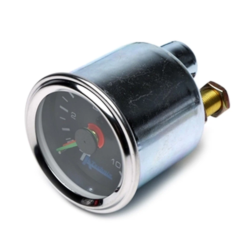 TA-TECHNIX Manomètre Doppel-Druckanzeige Analogue Noir Echelle Lumières - Photo 2/2