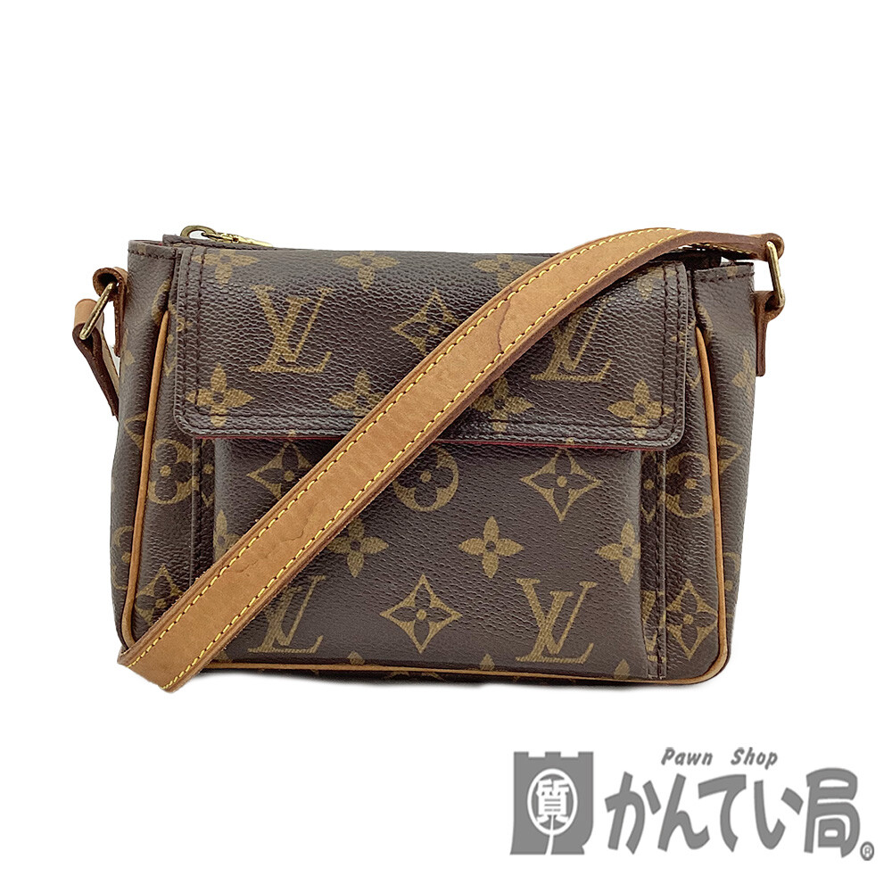LOUIS VUITTON Vivacite PM M51165 VI0094 LV Monogram Brown Shoulder