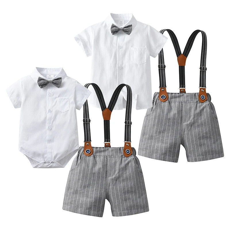 Summer Strap Pants Two Piece Children's Clothing Baby Boys' Romper
Opens in a new window or tab