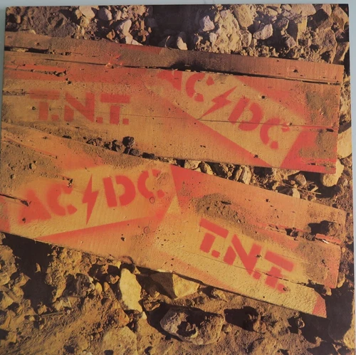 AC/DC TNT Australia Black Albert 1st pressing 12'' vinyl Lp 1975 rare OZ rock