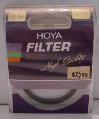 Hoya DUTO 49mm Filter +Product Case - NEW - Made in Japan