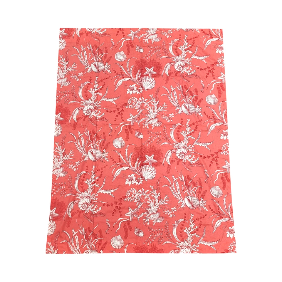 CORTINAS COUNTRY MARCA 2 Paneles Cortina y Cenefa Náutica Seashell Playa EE. UU. Foto 4 de 4