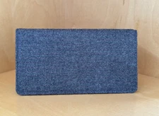 Gray Flannel CHECKBOOK COVER for Men or Women
