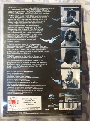 Sensation: the Story of the Who's Tommy [DVD] Amazon.com