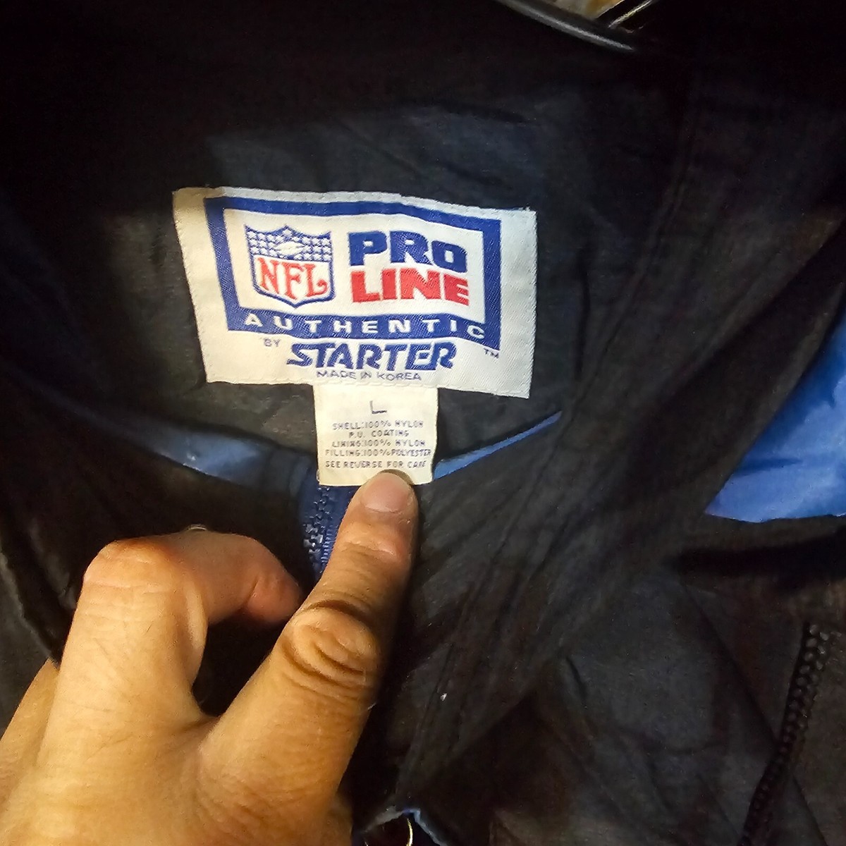Vintage 90s Starter Pro Line NFL New York Giants 1/2 Zip Vintage 90s Starter Pro Line NFL New York Giants 1/2 Zip
