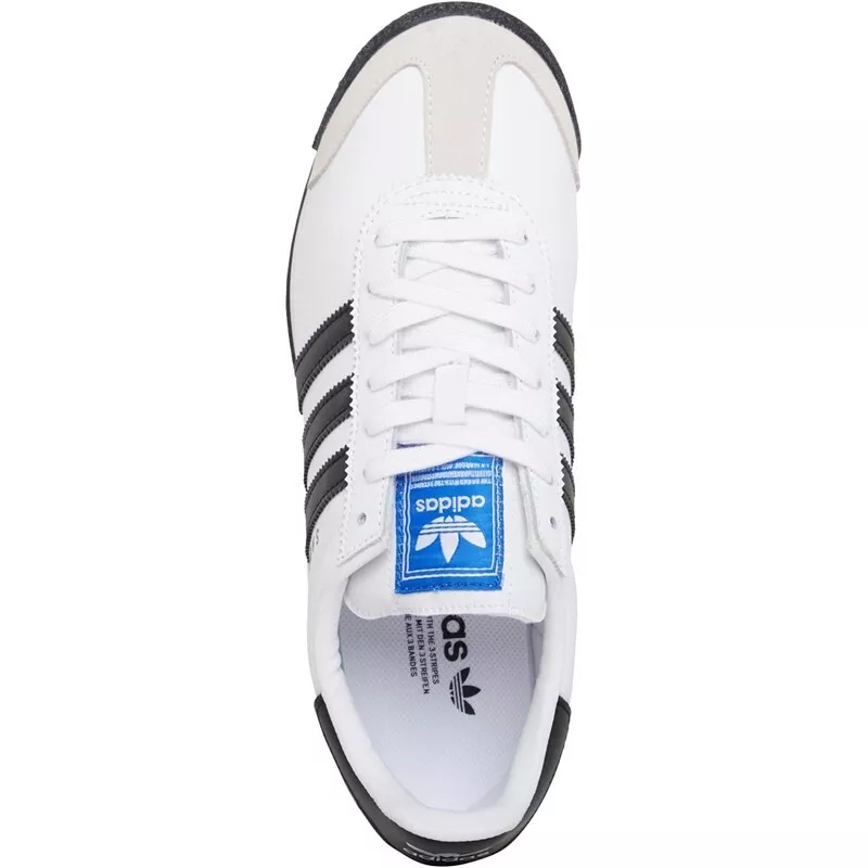 Adidas samoa best sale blanc