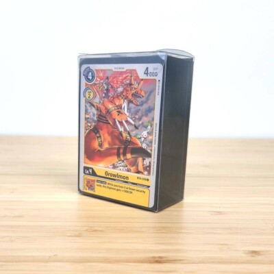 BCW Spectrum Card Cube 60 ct Pack of 12 Holders For Sets Of Cards Fit Sleeved